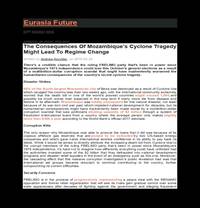 Consequences of Mozambique