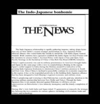 The Indo-Japanese bonhomie