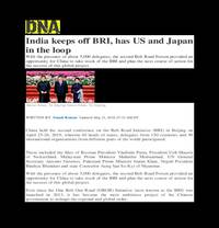 India keeps off BRI