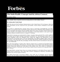 The Indo-Pacific Concept