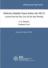 Fisheries Subsidy Issues before the MC12 Lessons from the May Text for the July Meeting